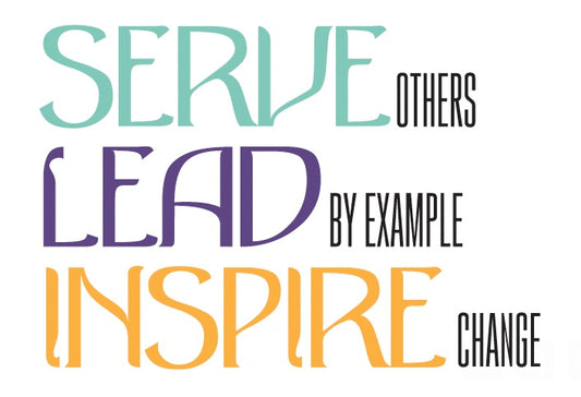 Serve, Lead, Inspire